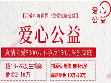 永安捐卵助孕生子 爱心志愿者招募